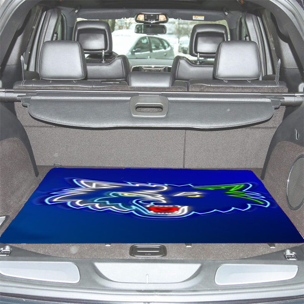 Minnesota Timberwolves Icon Car Trunk Mat Non Slip
