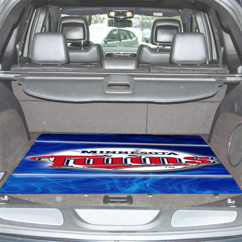 Minnesota Twins Design Car Trunk Mat Non Slip