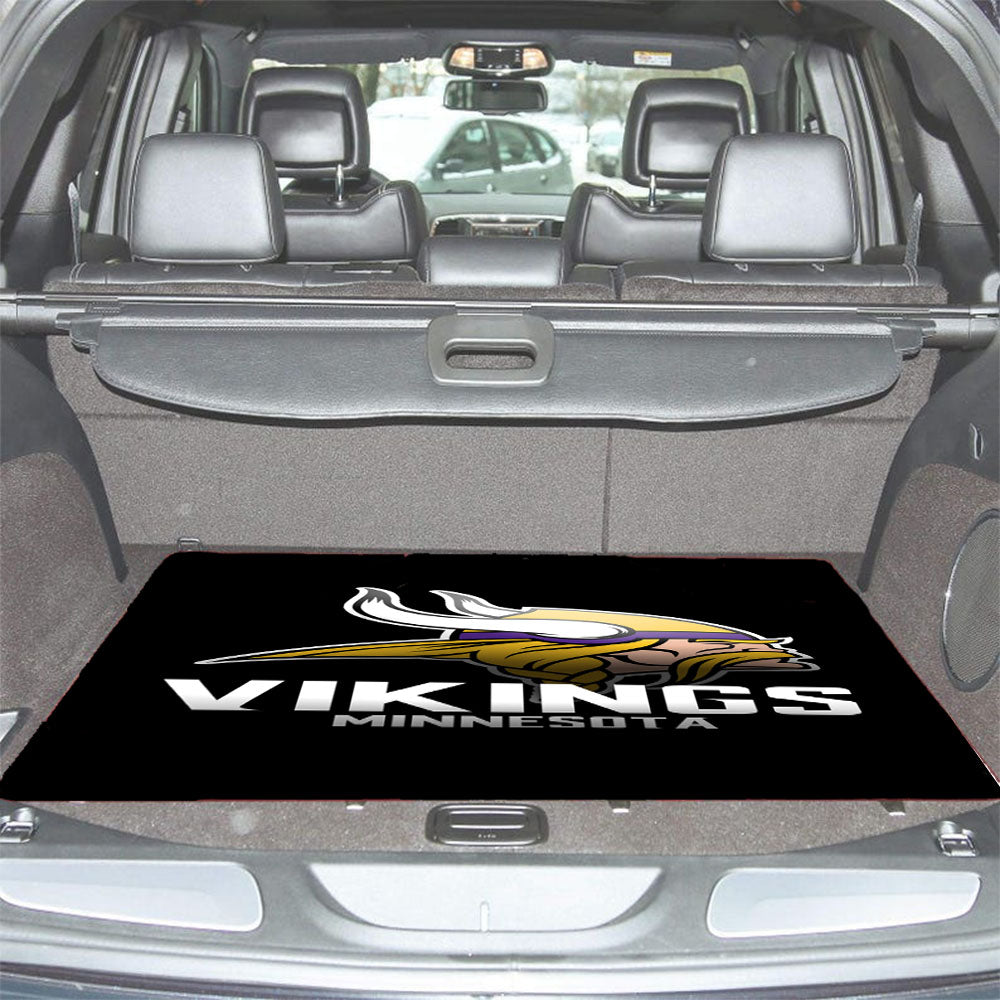 Minnesota Vikings Car Trunk Mat Non Slip