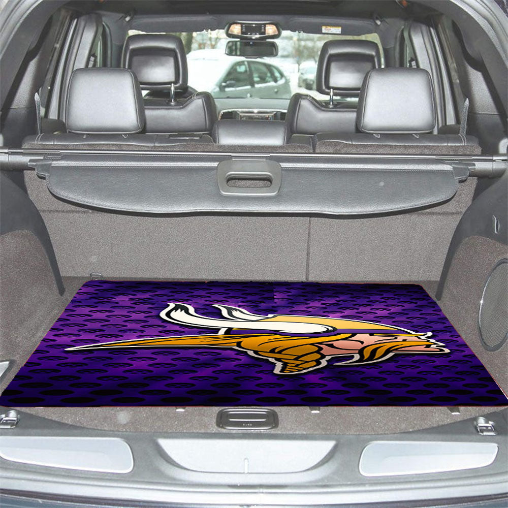 Minnesota Vikings 1 Car Trunk Mat Non Slip