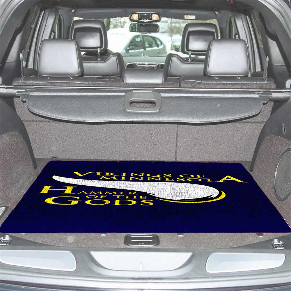 Minnesota Vikings Logo Car Trunk Mat Non Slip