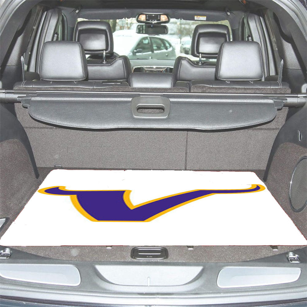 Minnesota Vikings V Car Trunk Mat Non Slip