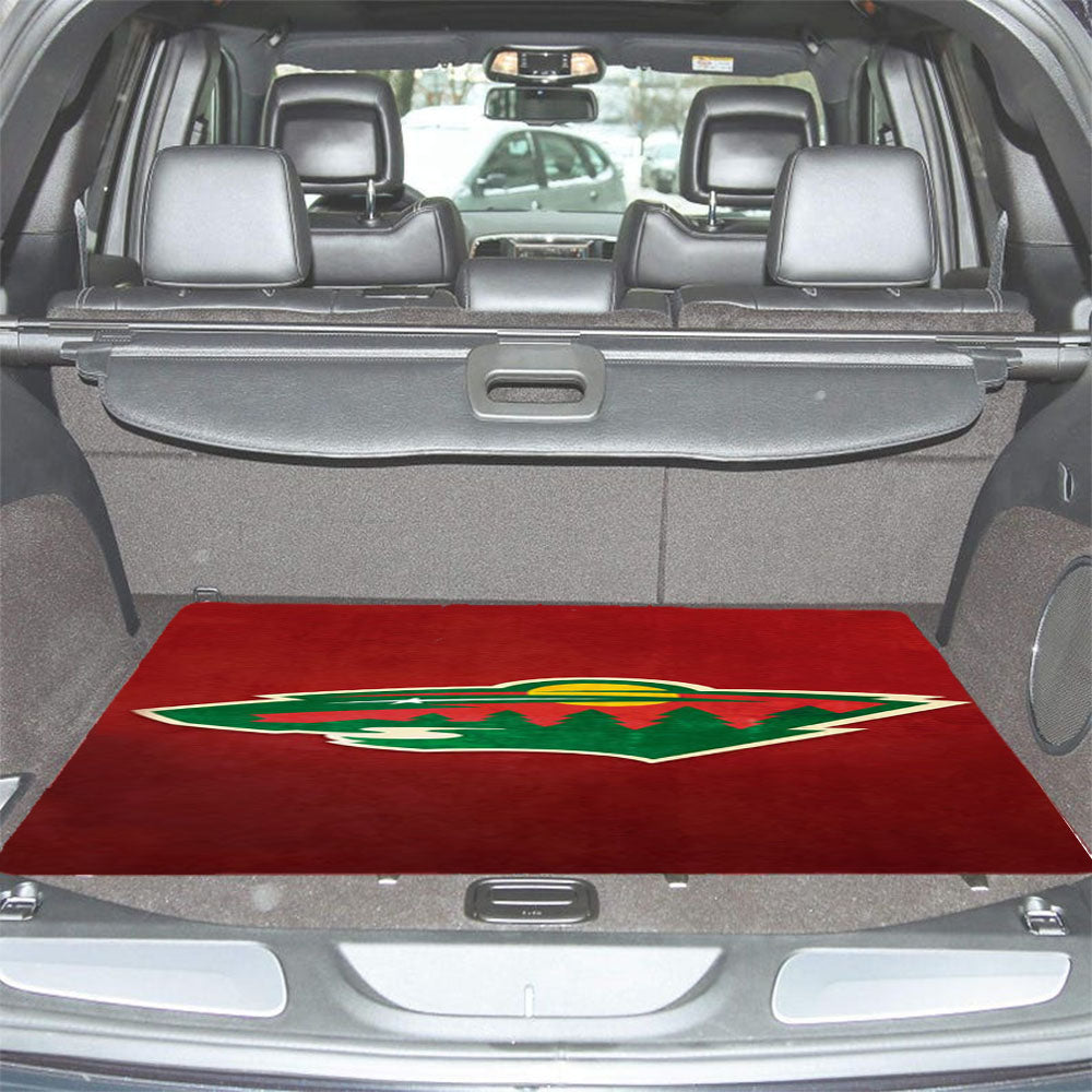 Minnesota Wild Car Trunk Mat Non Slip