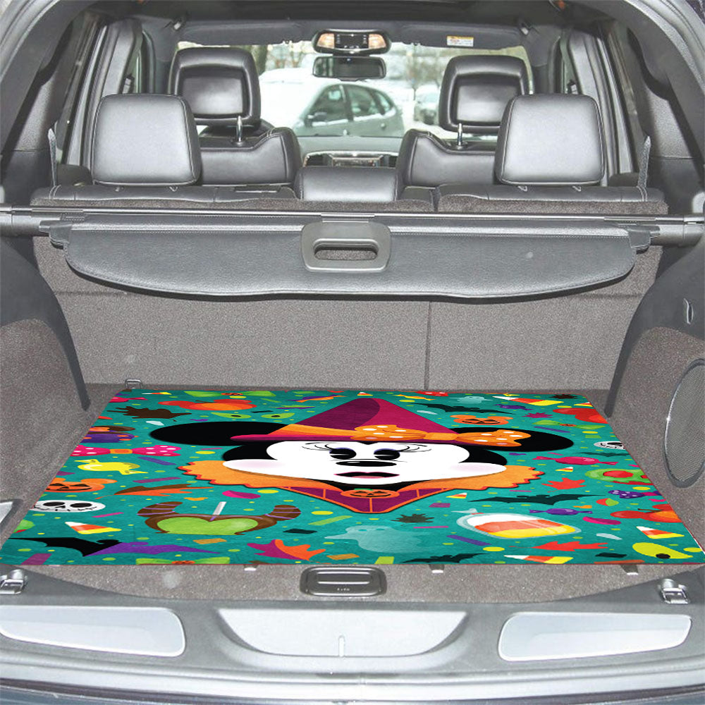 Minnie Mouse Halloween Car Trunk Mat Non Slip