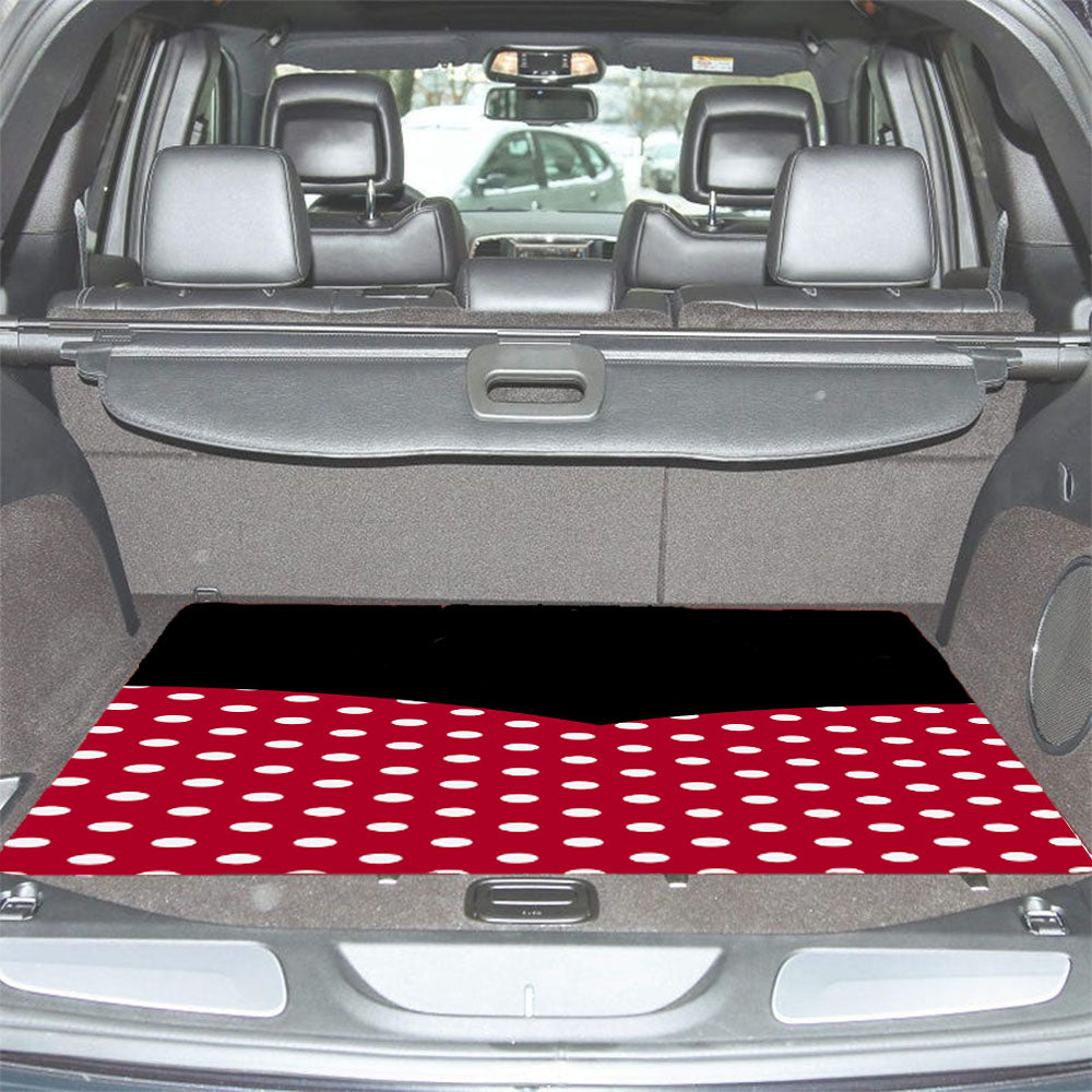 Minnie Mouse Rock The Dots Car Trunk Mat Non Slip