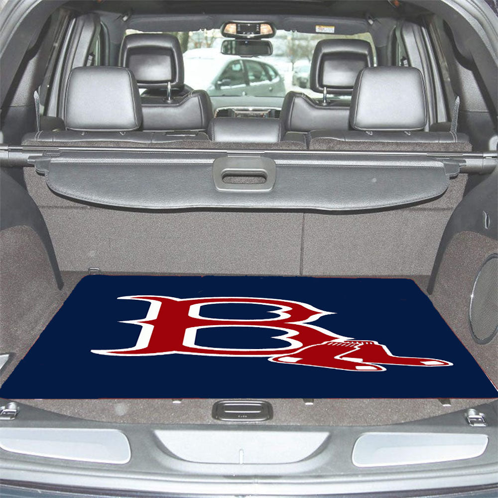 Mlb Team Boston Red Sox Car Trunk Mat Non Slip