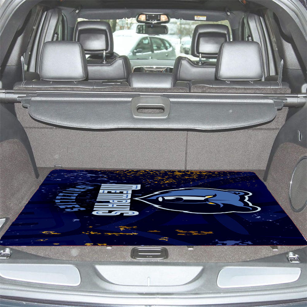 Mmemphis Grizzzlies Car Trunk Mat Non Slip