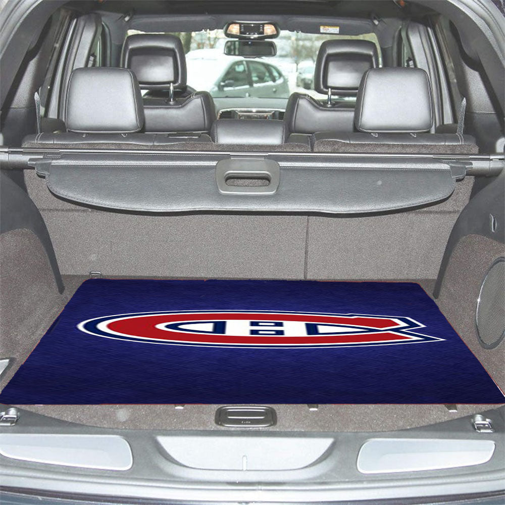 Montreal Canadiens Blue Car Trunk Mat Non Slip