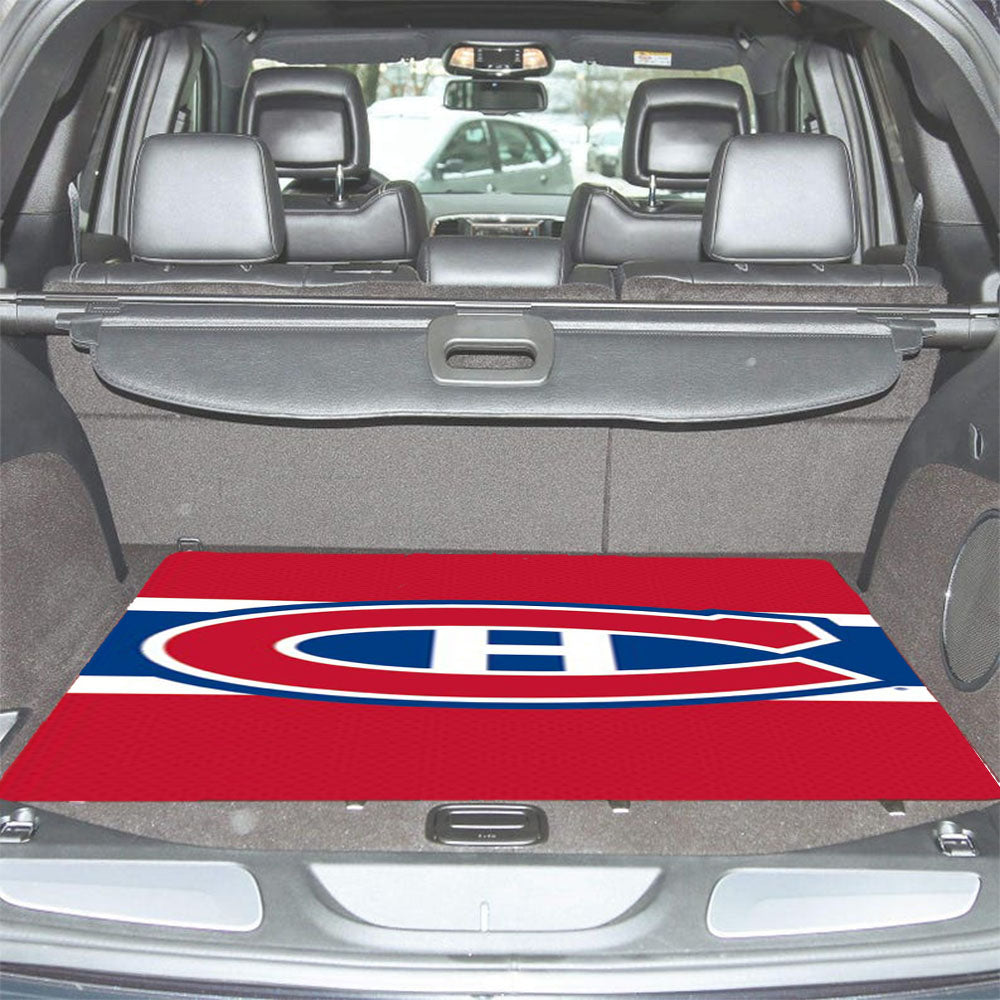 Montreal Canadiens Flag Car Trunk Mat Non Slip