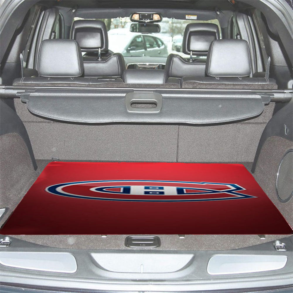 Montreal Canadiens Logo Car Trunk Mat Non Slip