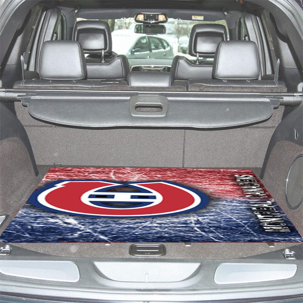 Montreal Canadiens Symbol Car Trunk Mat Non Slip