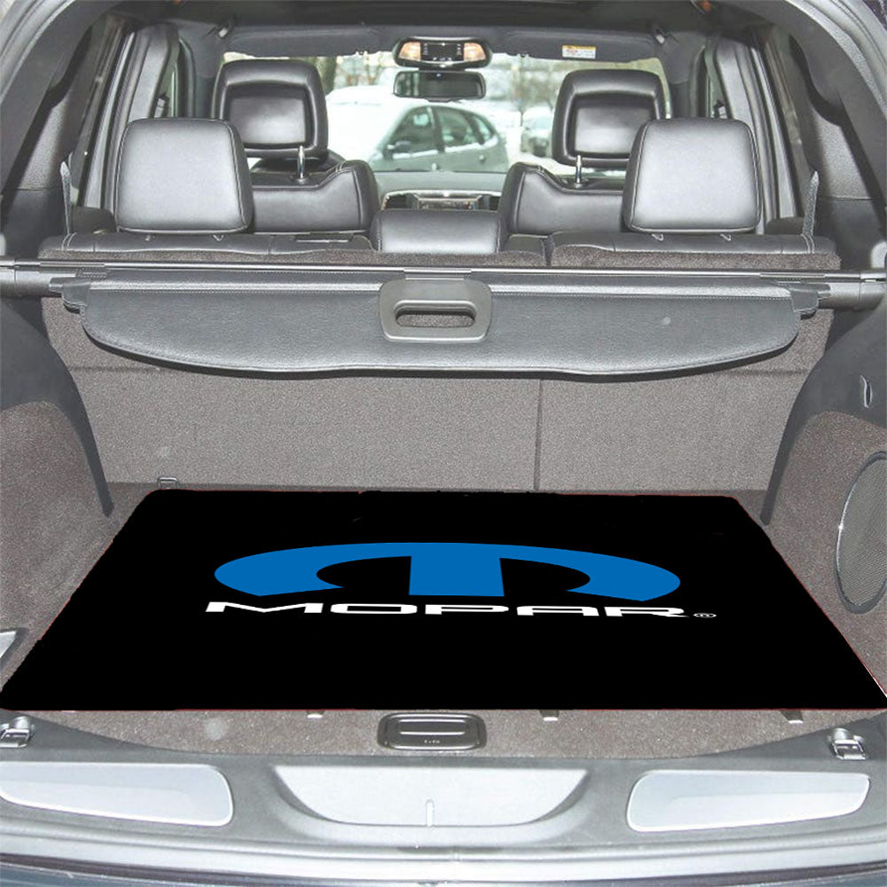 Mopar Logo Car Trunk Mat Non Slip