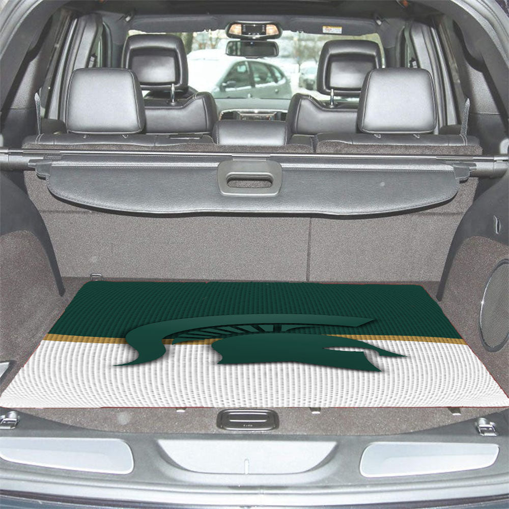 Msu Michigan State Spa Car Trunk Mat Non Slip