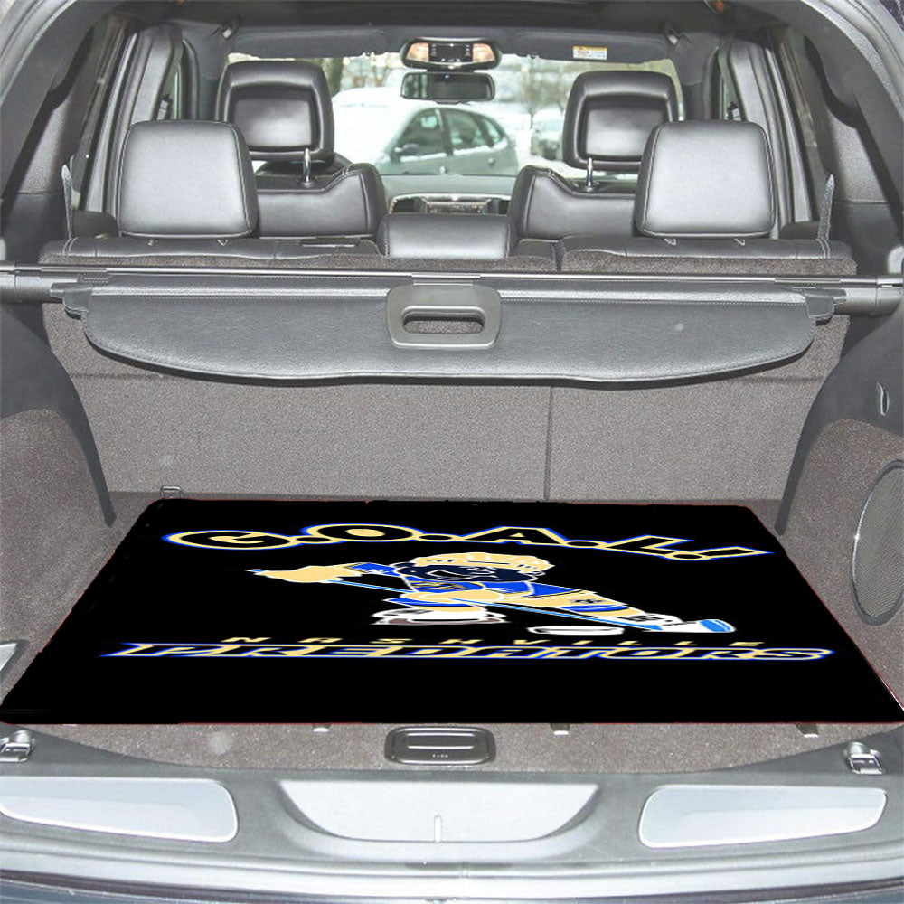 Nashville Predators Goal Car Trunk Mat Non Slip