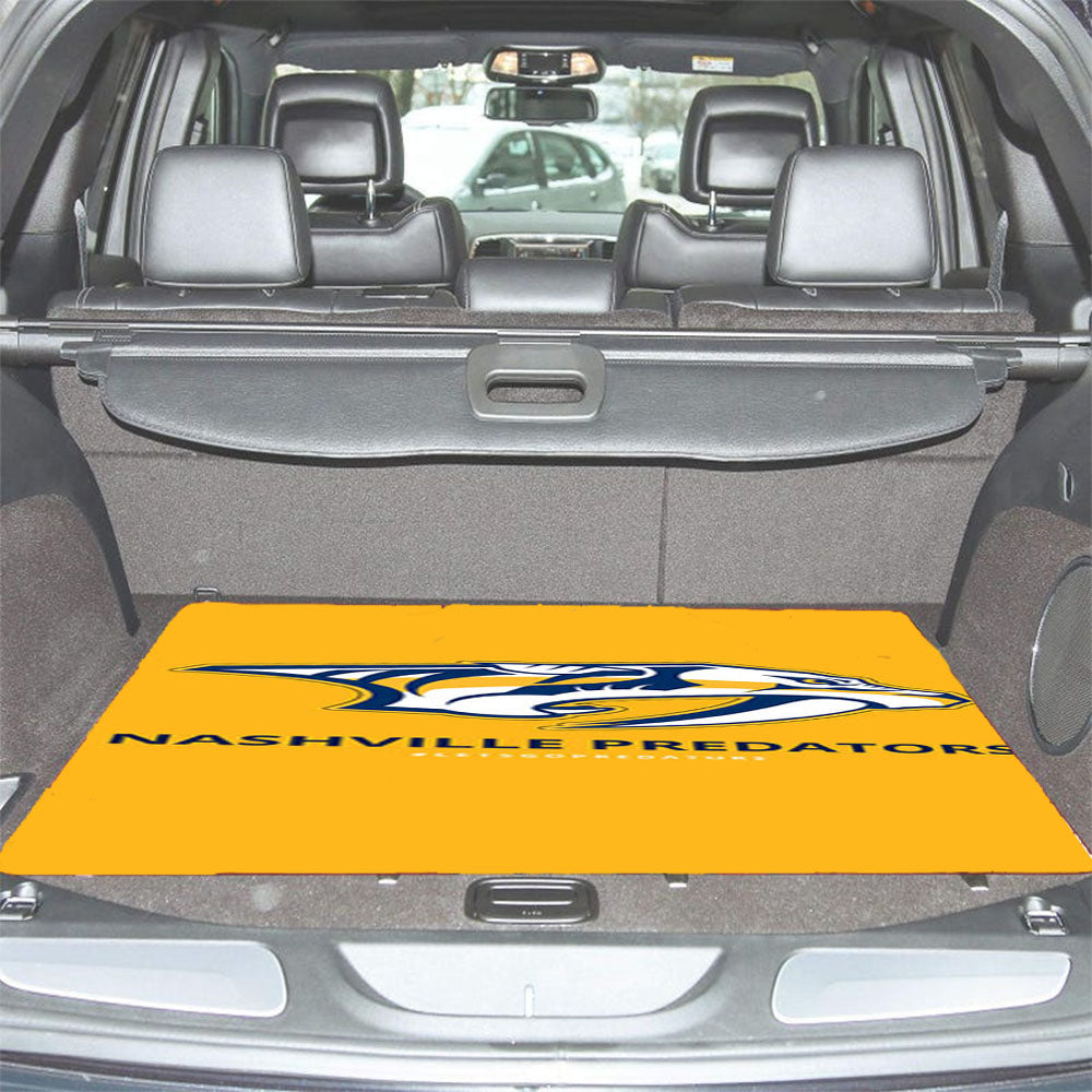 Nashville Predators Lets Go Preds Car Trunk Mat Non Slip