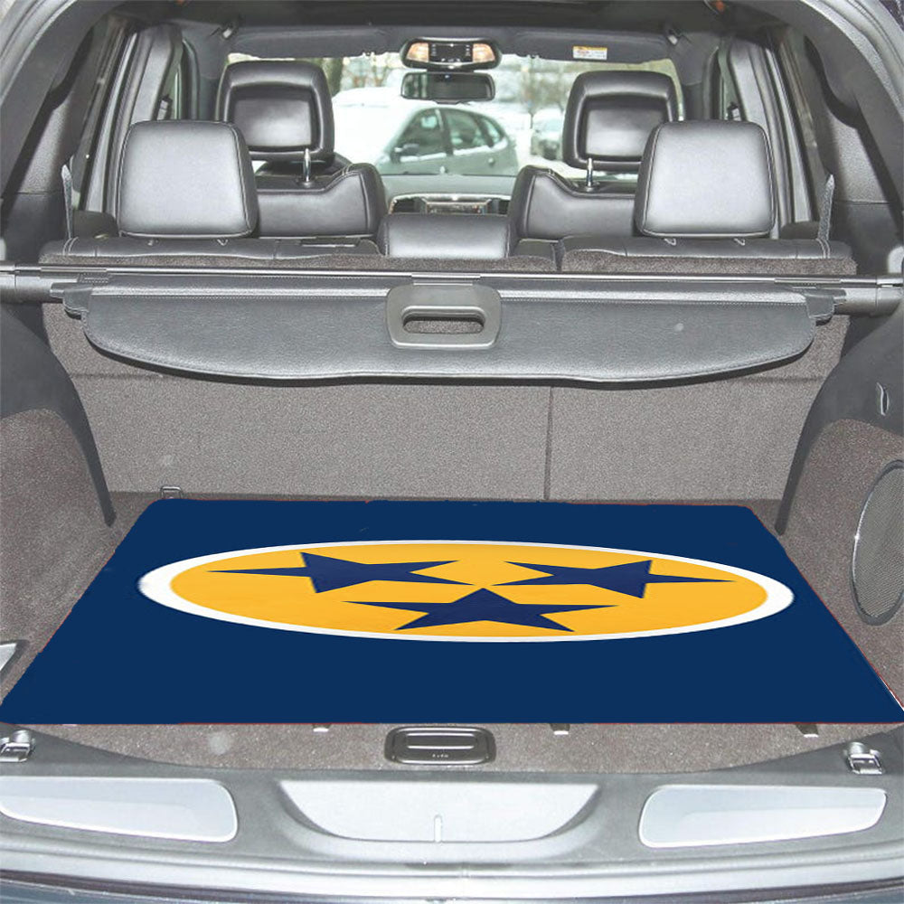 Nashville Predators Stars Car Trunk Mat Non Slip