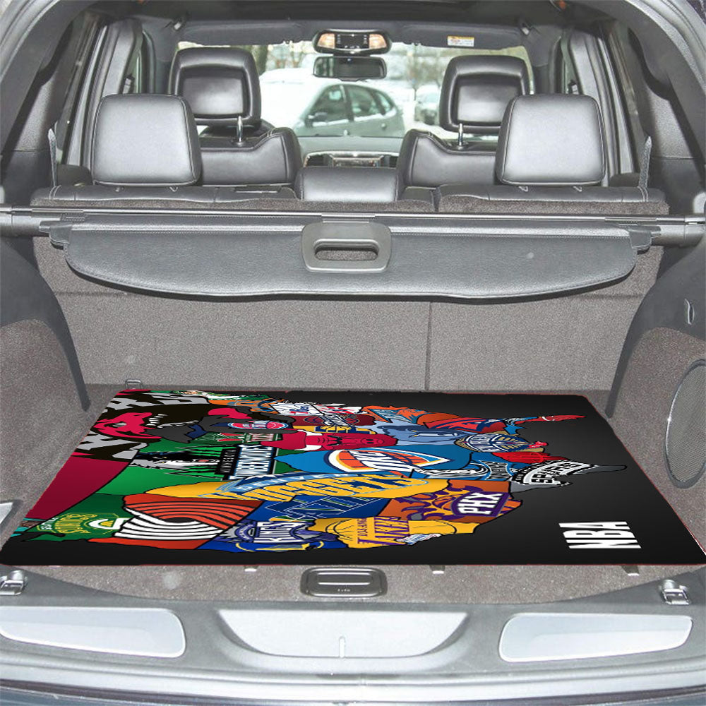 Nba Car Trunk Mat Non Slip