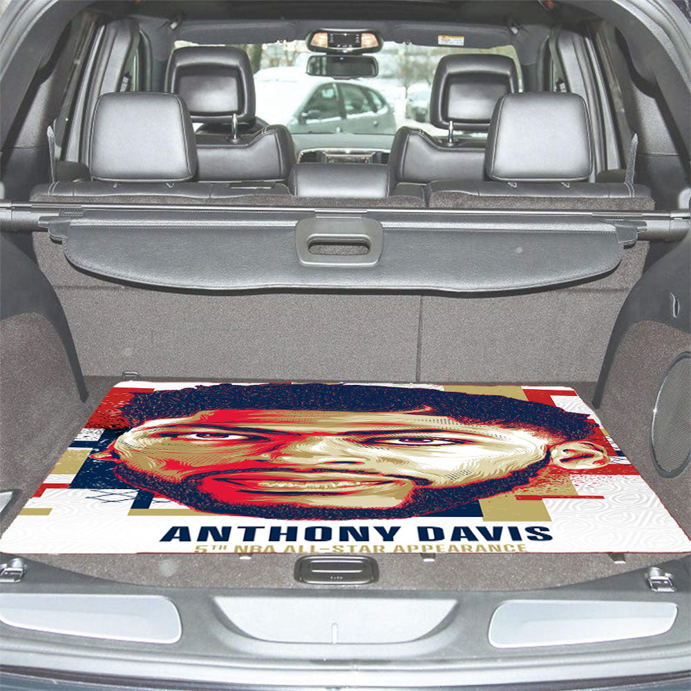 Nba All Star Anthony Davis Car Trunk Mat Non Slip