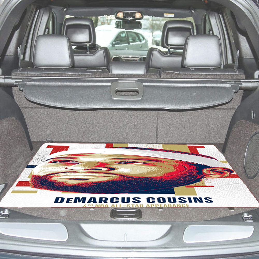 Nba All Star Demarcus Cousins Car Trunk Mat Non Slip