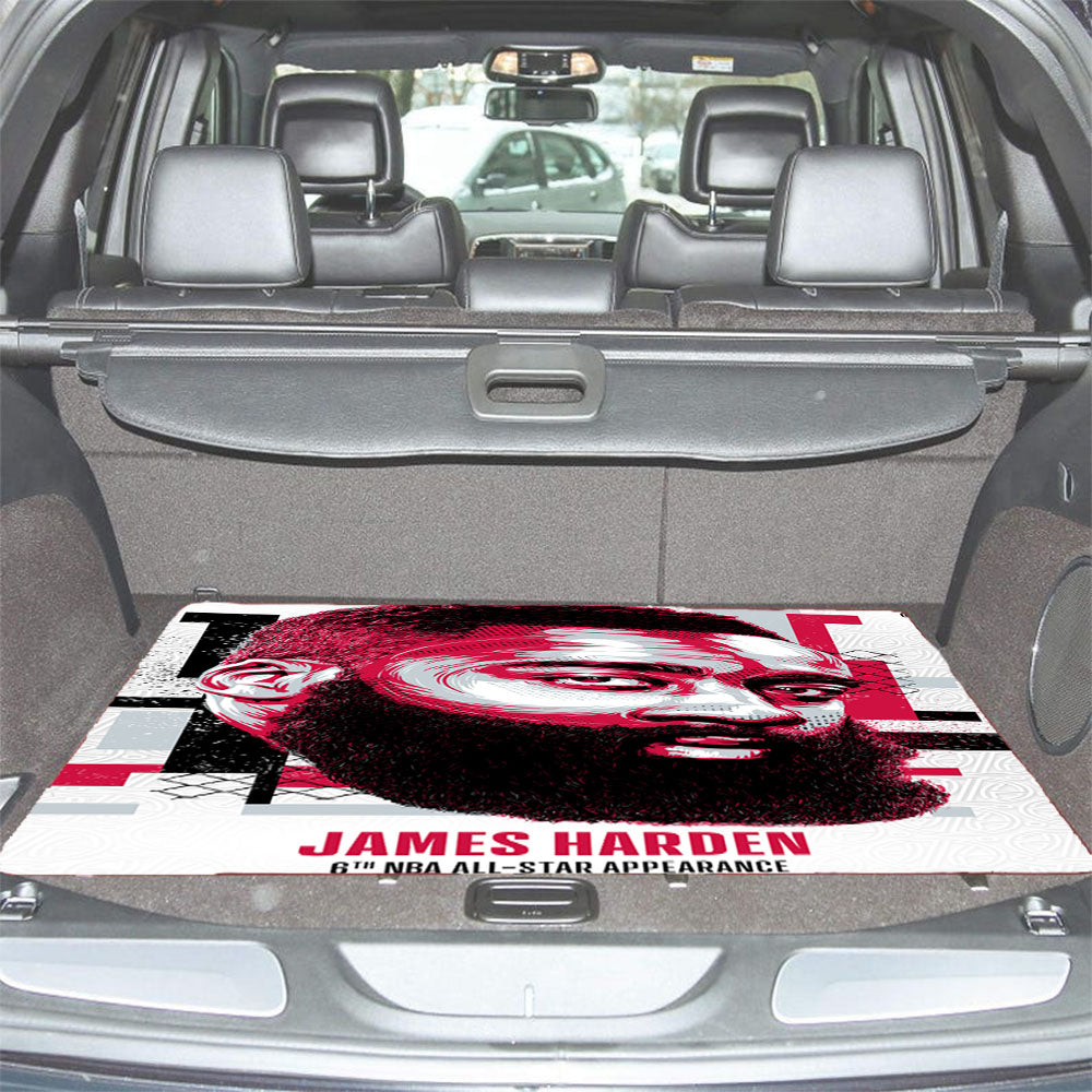Nba All Star James Harden Car Trunk Mat Non Slip