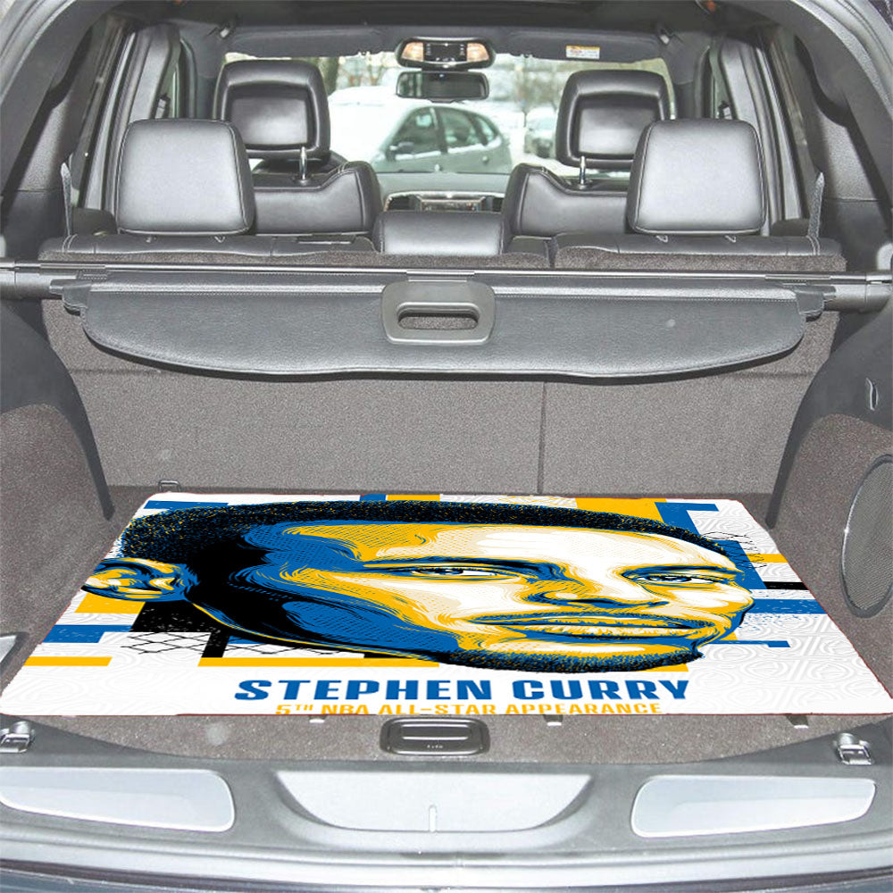 Nba All Star Stephen Curry Car Trunk Mat Non Slip