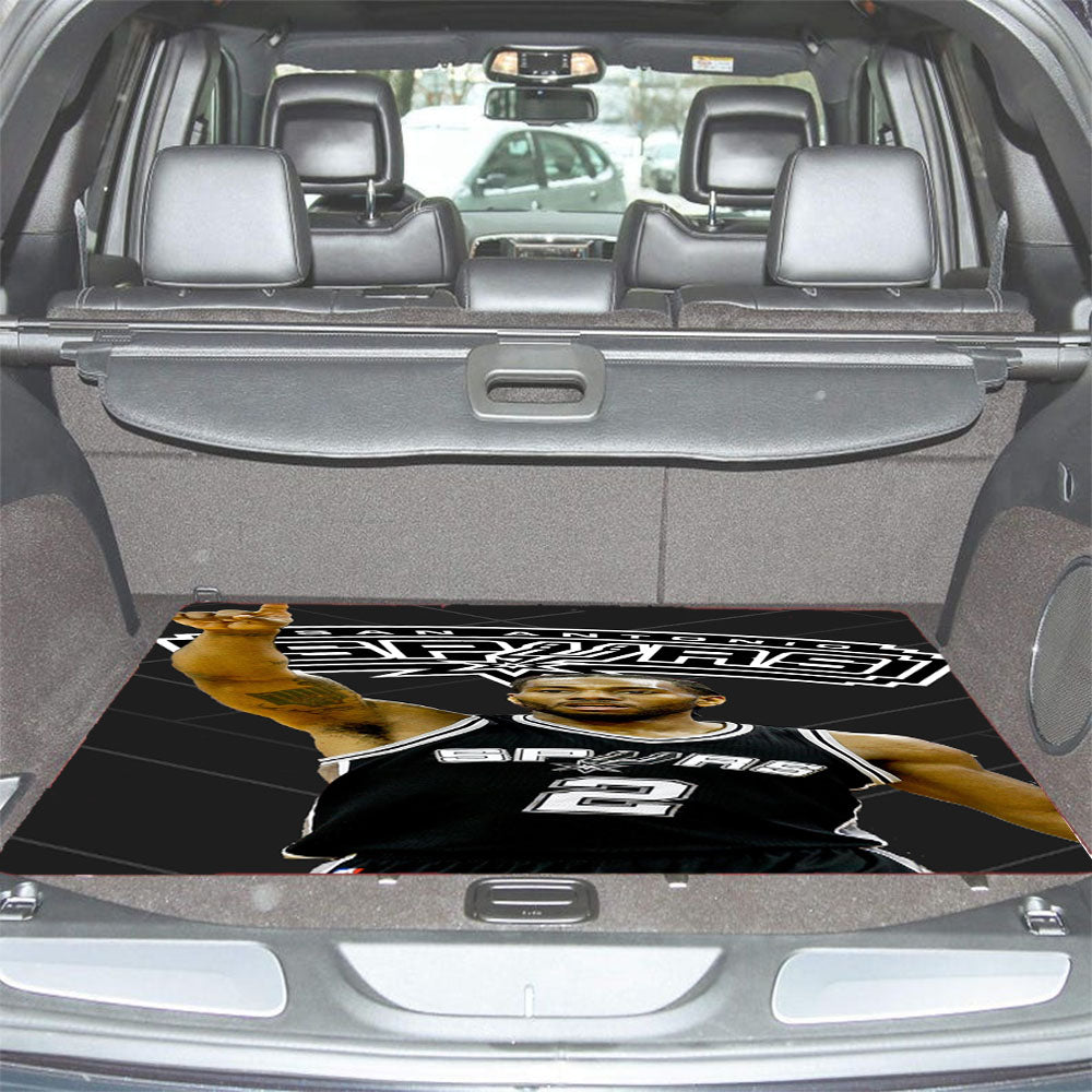 Nba Antonio Spurs Car Trunk Mat Non Slip
