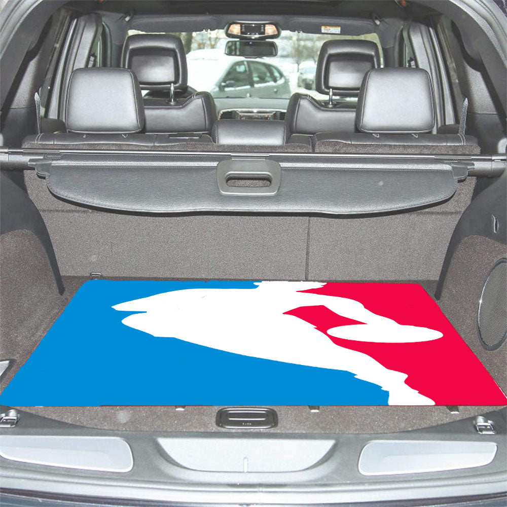 Nba Basket Ball Wallpaper Logo Car Trunk Mat Non Slip