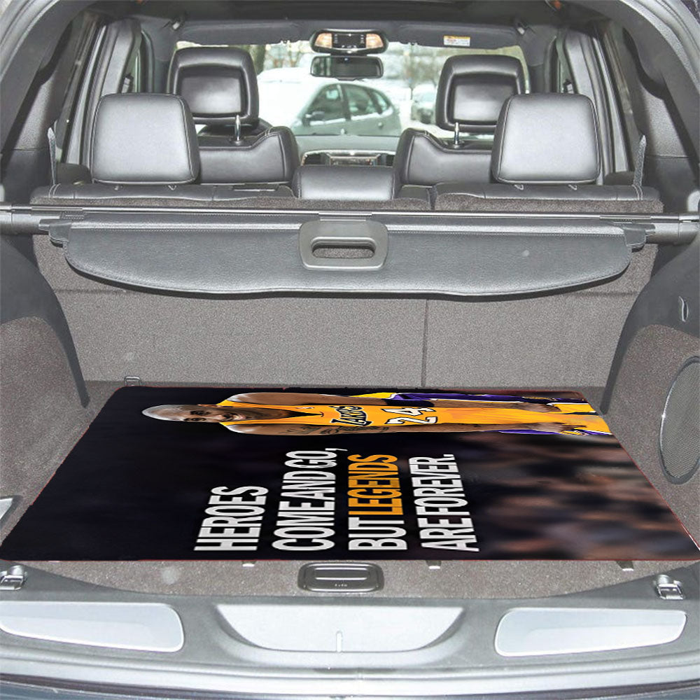 Nba Lakers Kobe Bryant Car Trunk Mat Non Slip