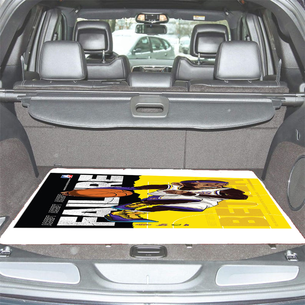 Nba Monkeys Basket Car Trunk Mat Non Slip