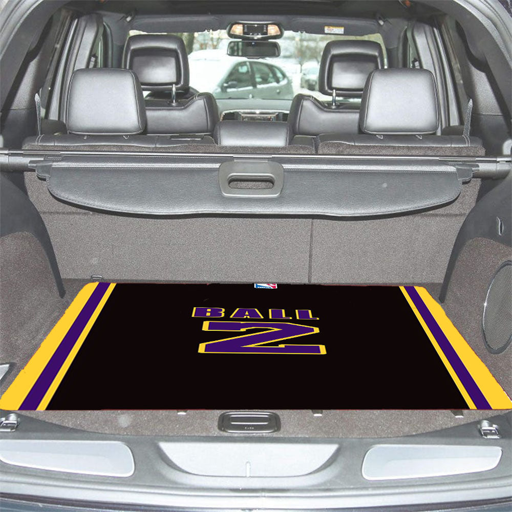 Nba Sport Lakers Ball Car Trunk Mat Non Slip