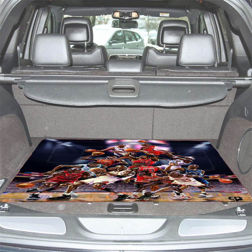 Nba Star Best Basket Ball Car Trunk Mat Non Slip