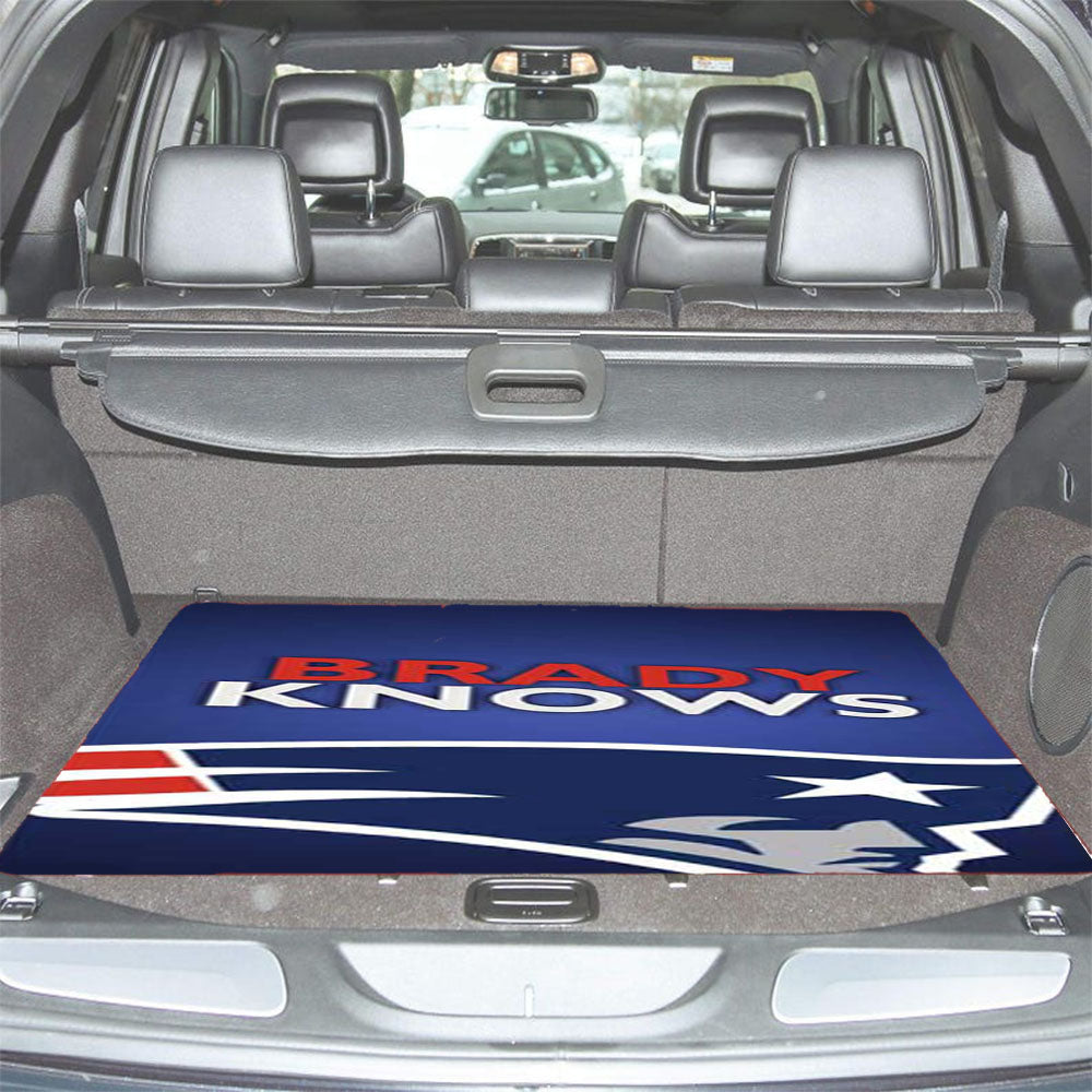 Ne Pats Brady Knows Car Trunk Mat Non Slip