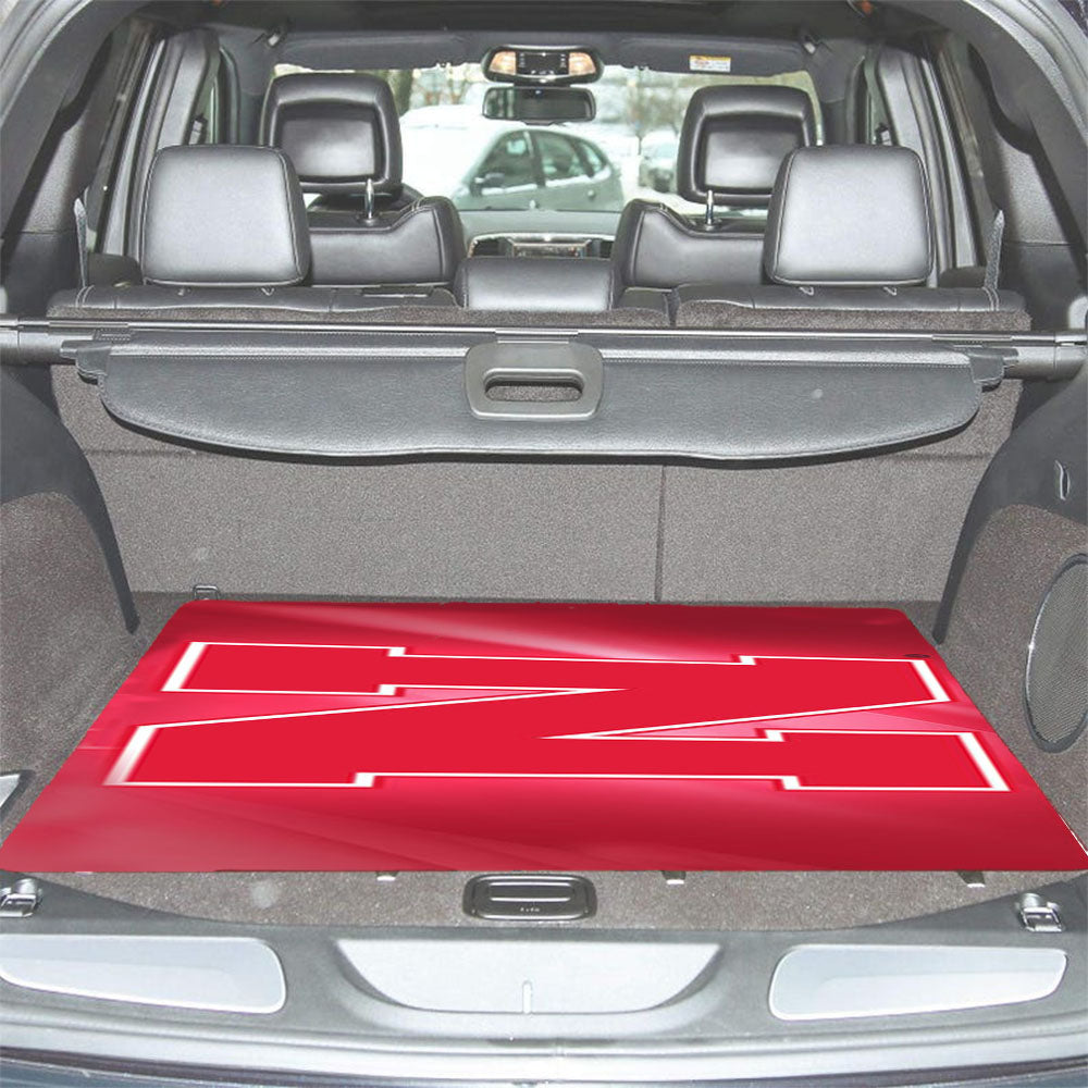 Nebraska Huskers Logo Car Trunk Mat Non Slip