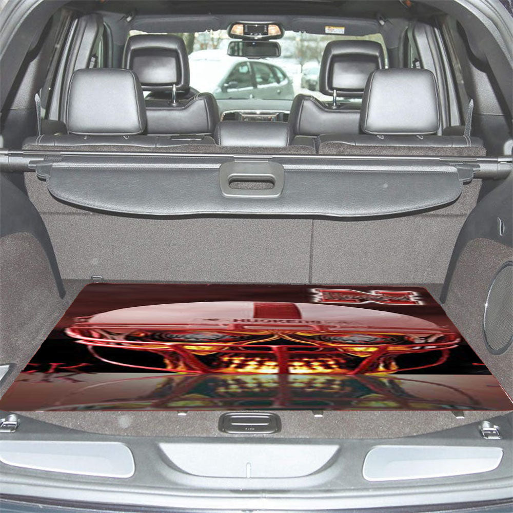 Nebraska Huskers Undead Car Trunk Mat Non Slip