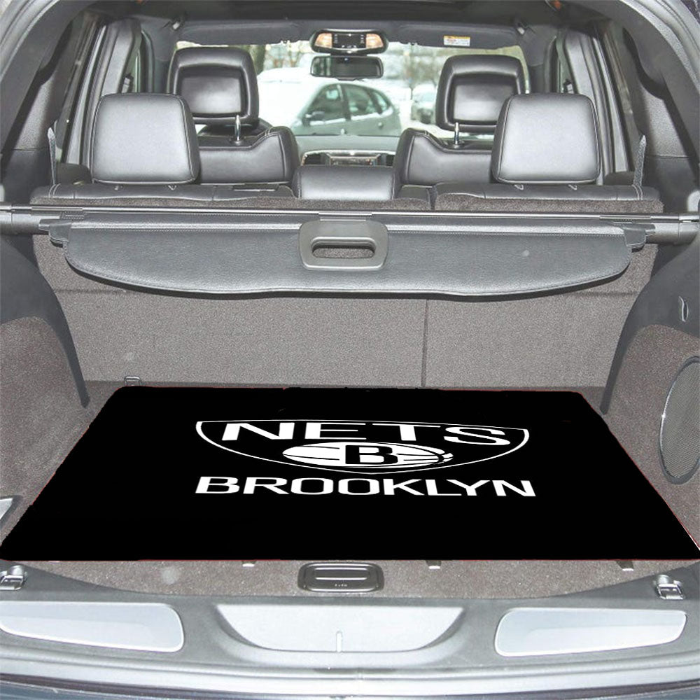 Nets Brooklyn Car Trunk Mat Non Slip