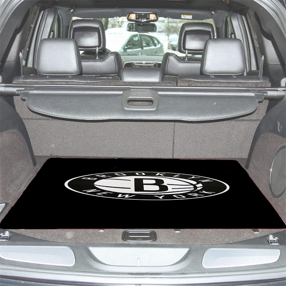 Nets Brooklyn New York Car Trunk Mat Non Slip