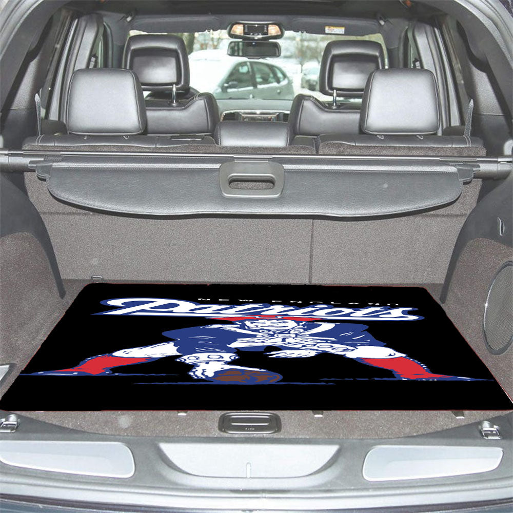 New England Old Logo Car Trunk Mat Non Slip