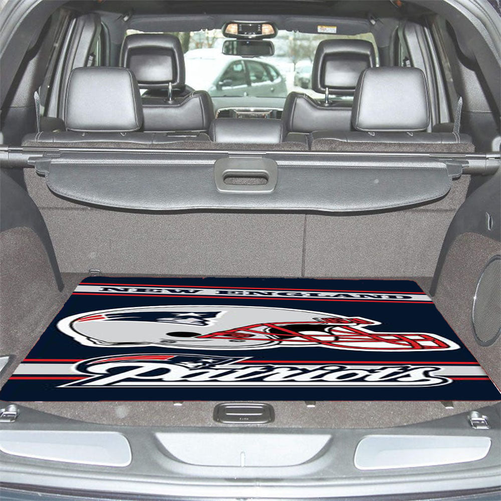 New England Patriots 45 Car Trunk Mat Non Slip