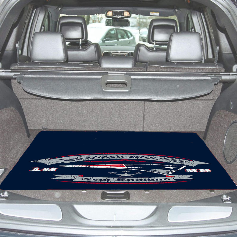 New England Patriots Football Diamond Painting Car Trunk Mat Non Slip