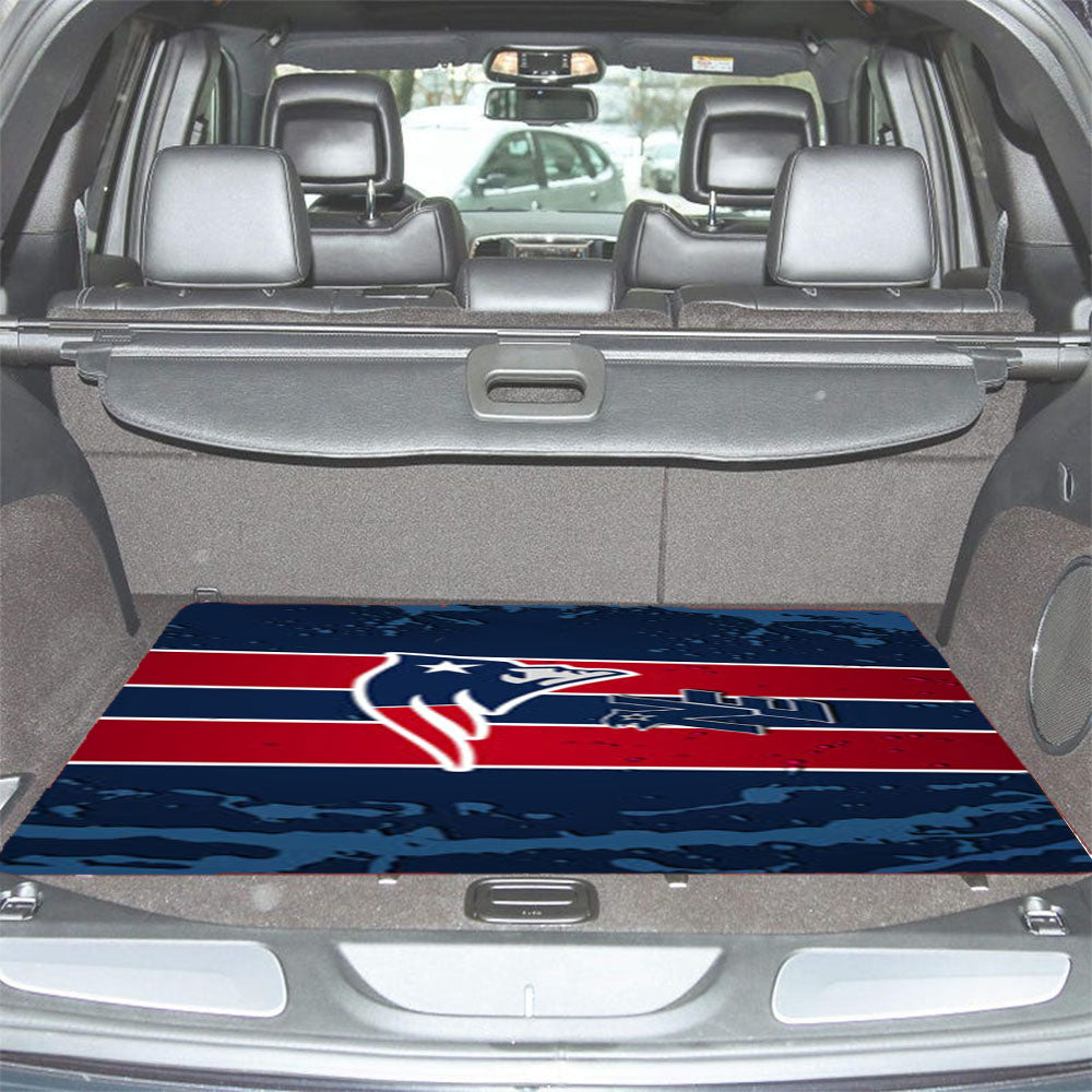 New England Patriots Nfl Car Trunk Mat Non Slip