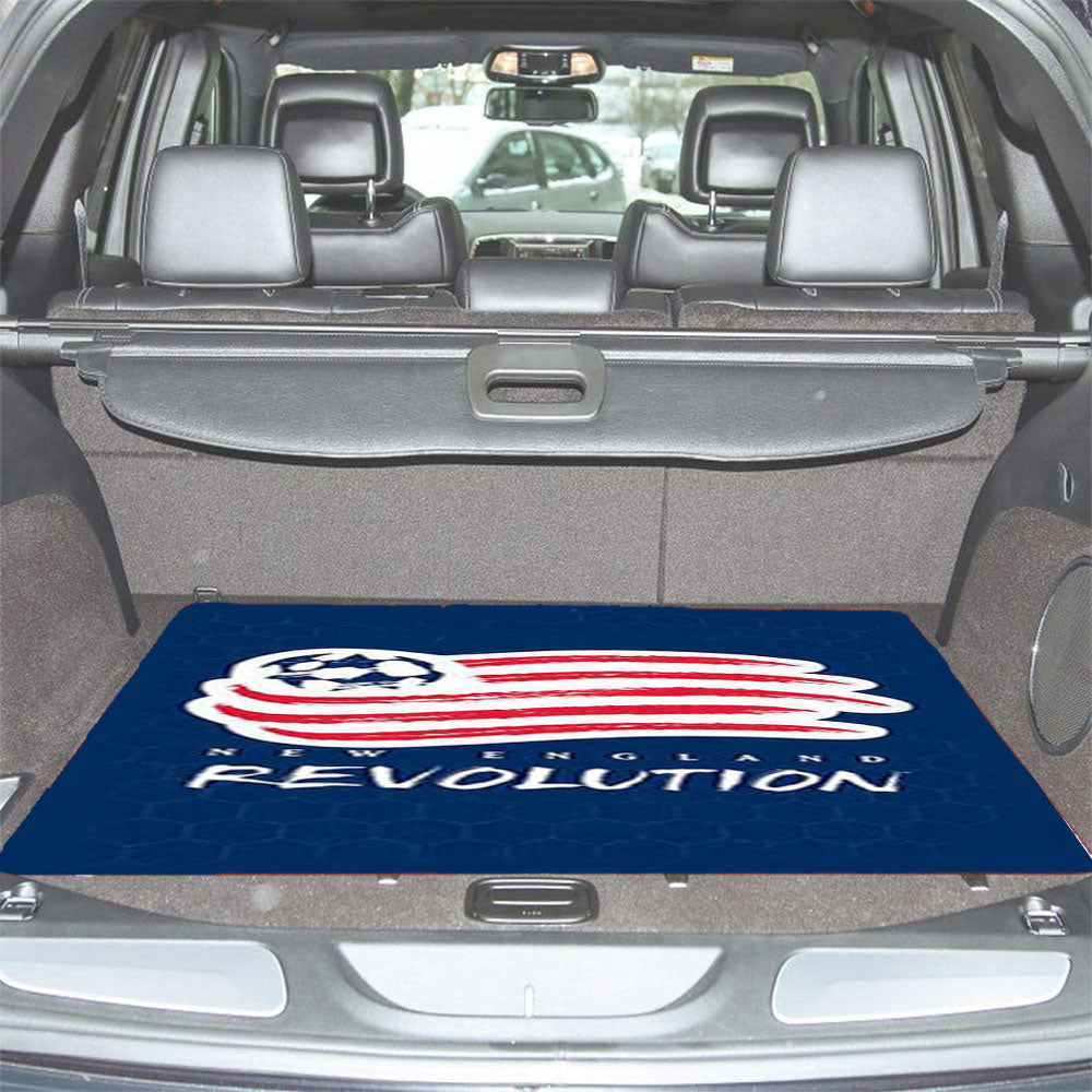 New England Revolution Car Trunk Mat Non Slip