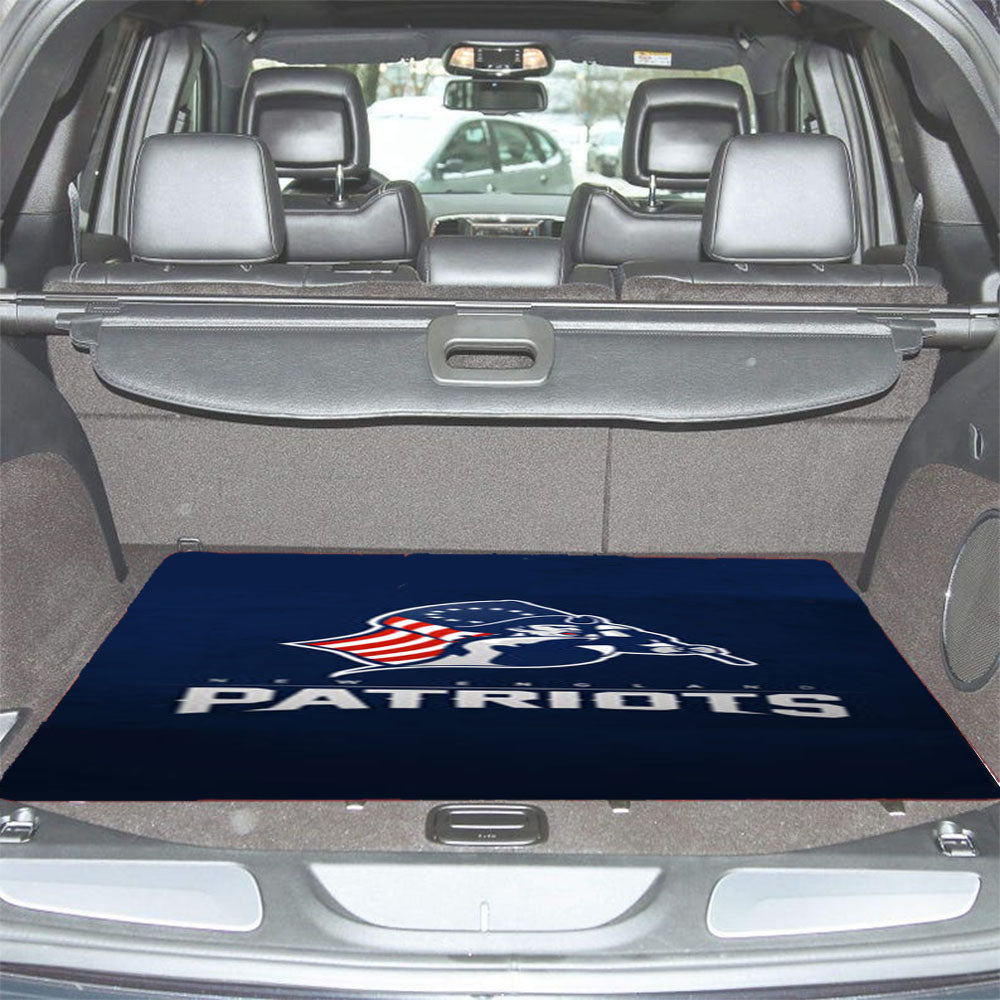 New Nfl New England Patriots Car Trunk Mat Non Slip