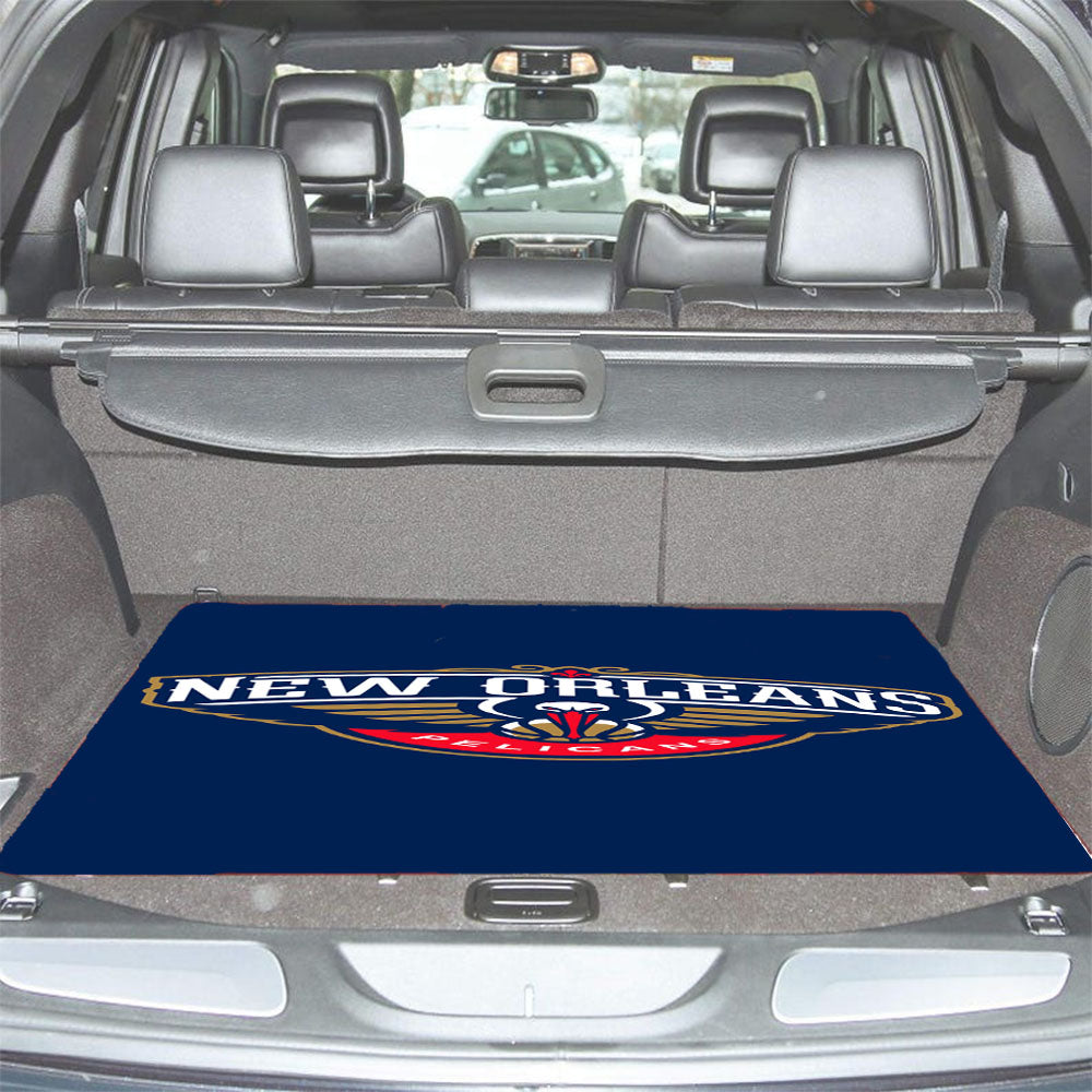 New Orleans Pelicans Car Trunk Mat Non Slip