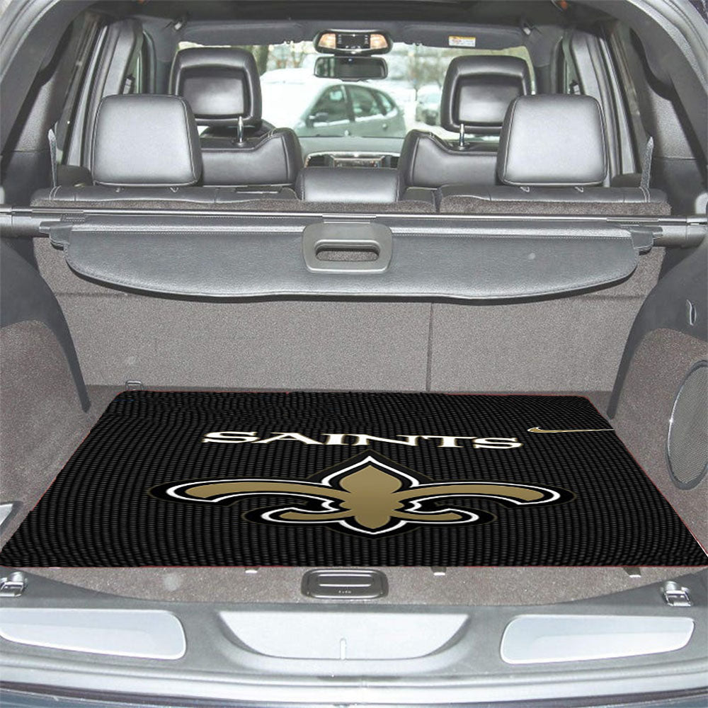 New Orleans Saints Nfl Car Trunk Mat Non Slip