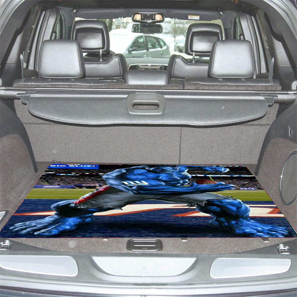 New York Giants Hulk Car Trunk Mat Non Slip