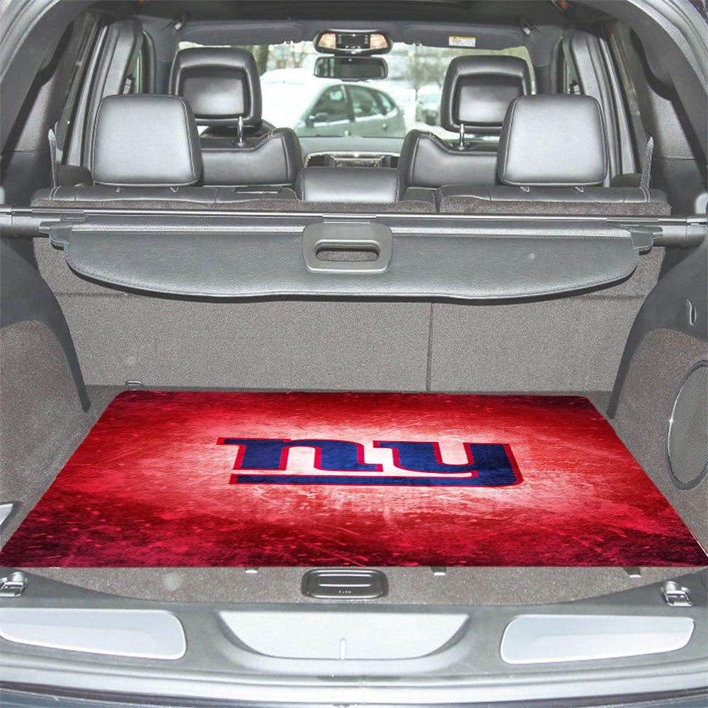 New York Giants Logo Car Trunk Mat Non Slip
