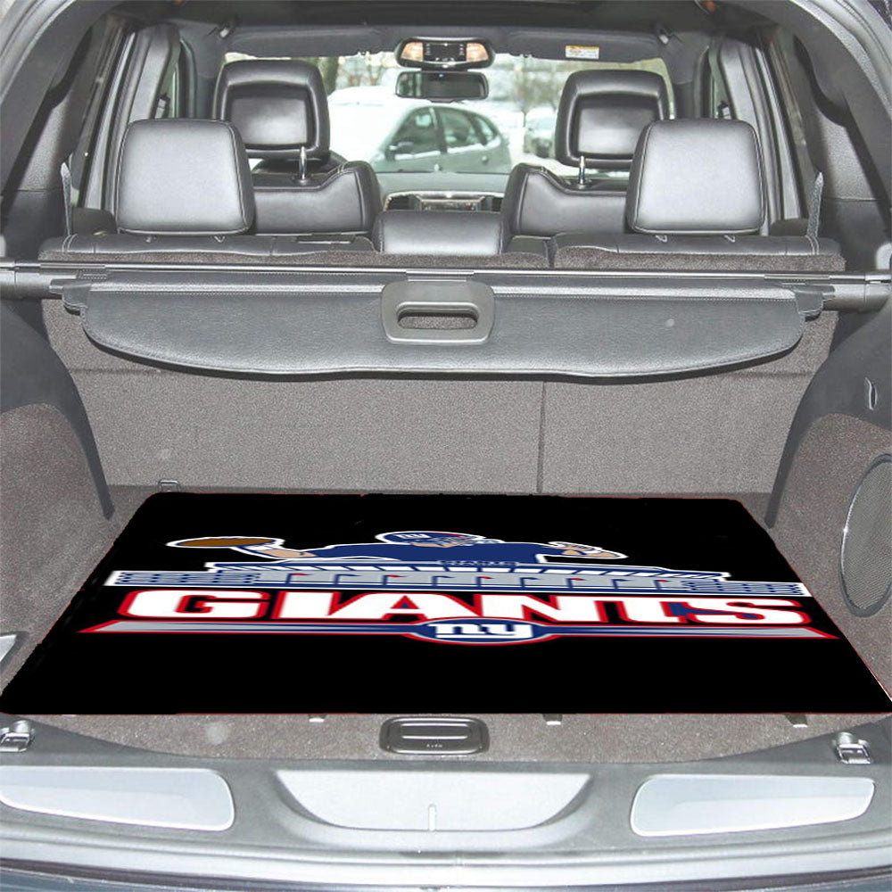New York Giants Stadium Car Trunk Mat Non Slip