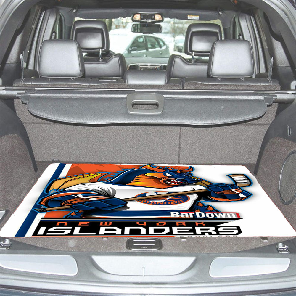 New York Islanders Hockey Car Trunk Mat Non Slip