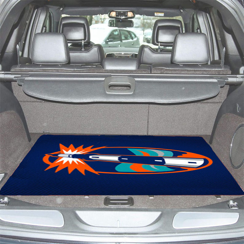New York Islanders Symbol Car Trunk Mat Non Slip