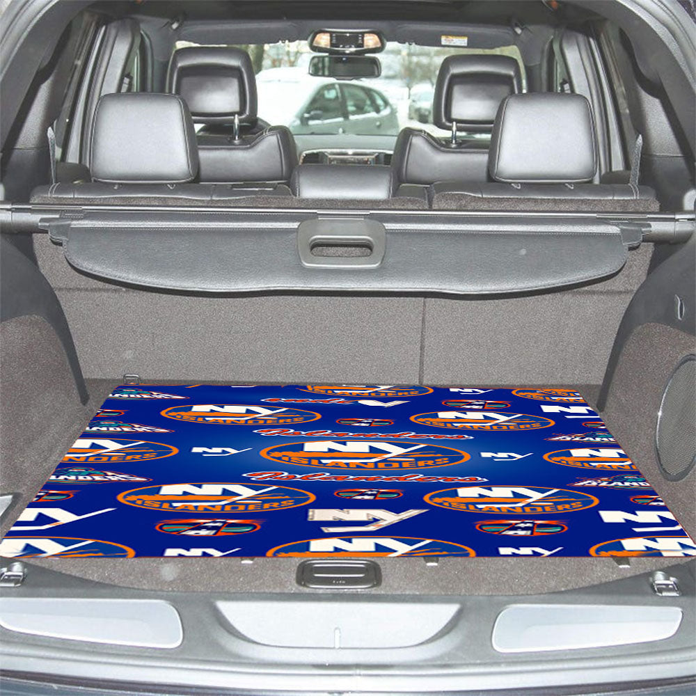 New York Islanders Symbols 1 Car Trunk Mat Non Slip